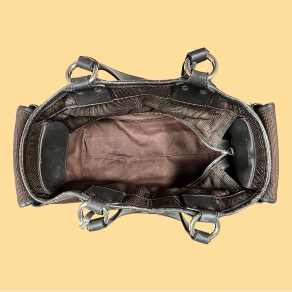 Rare Bally Carla Nylon and Leather Satchel - Picture 10 of 14